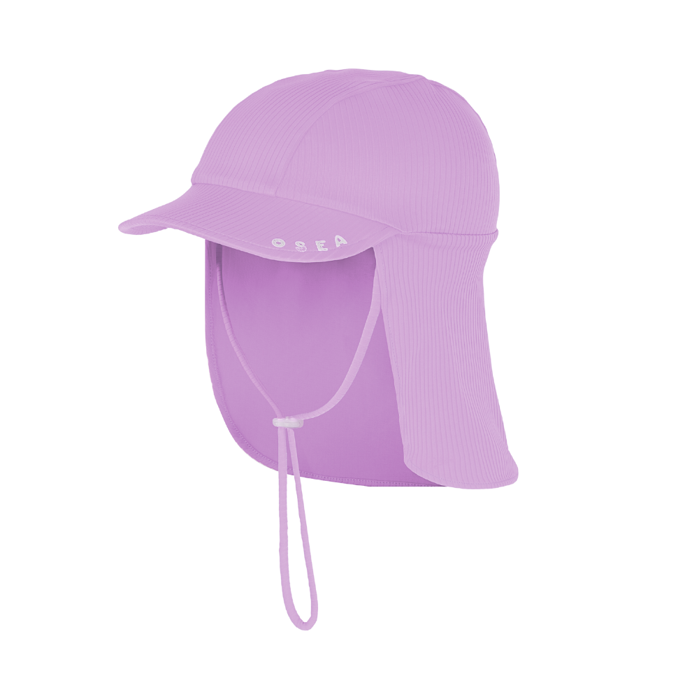 Nón đi biển chống nắng cho bé 15kg-35kg Tím - Violet Children Anti UV Hat