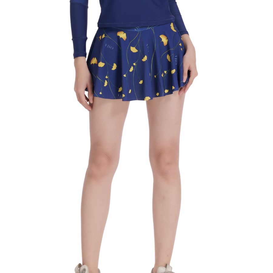 Váy bơi nữ Tropical 해변  - Xanh - Space Navy Skirt